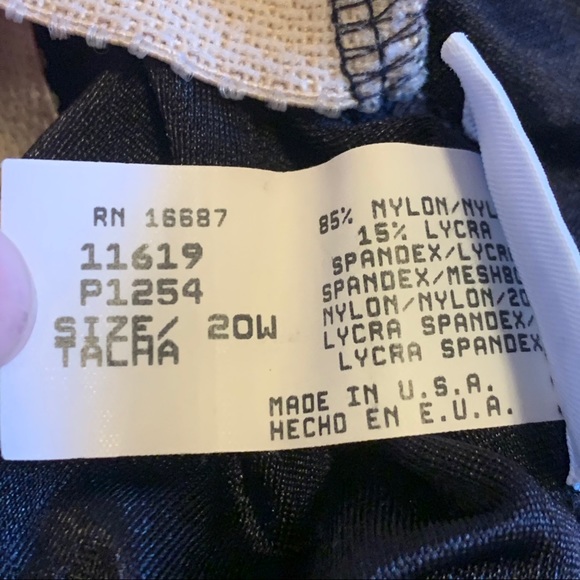 90's Pacific Connections Black/Gold One Piece |20W - Picture 10 of 11